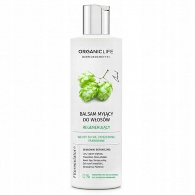 Organic Life Balsam myjący do włosów Regenerujący
