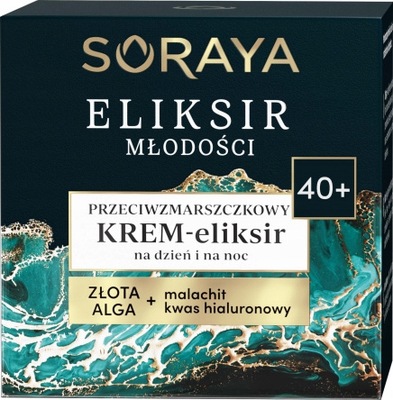 SORAYA ELIKSIR MŁODOŚCI KREM-ELIKSIR PRZECIWZMARSZ