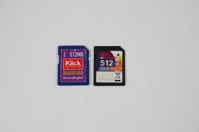 Karta Pamięci SD - 512MB (Megabajtów)
