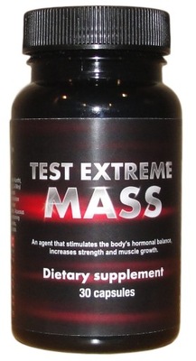 Test Mass Extreme na masę i siłę Testosteron