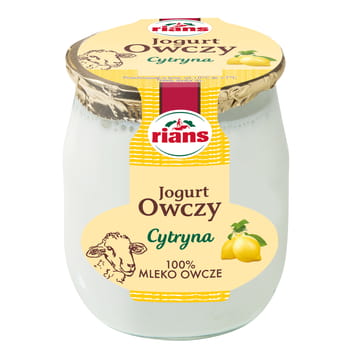 Jogurt owczy cytrynowy Rians 115g