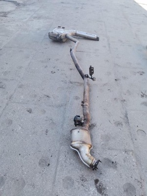 Idealny kpl. гасник вихлоп audi a6 c8 2.0tdi 1 фото №1