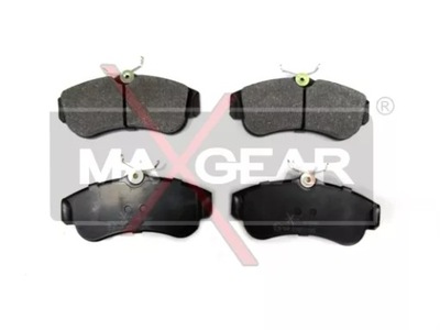 КОЛОДКИ HAM. NISSAN P. PRIMERA 90-99/ALMERA 00- 19-0544 MAXGEAR