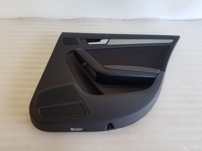 Audi a4 s4 b8 обшивка обивка дверь правый задняя фото №1