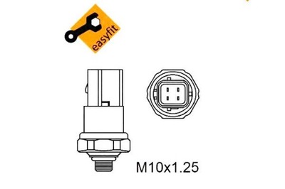 Nrf датчик давление. кондиционера грузовик фото №1