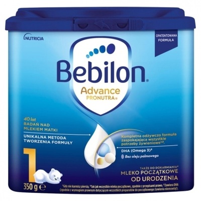 Bebilon Pronutra Advance 1 mleko początkowe 350 g
