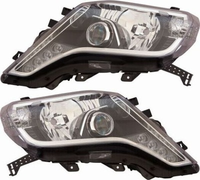 Фары toyota land cruiser prado l+p фото №1