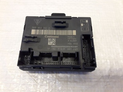 Porsche panamera блок управления модуль дверь 7pp959792d фото №1