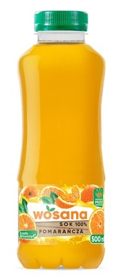 Sok pomarańczowy 100% aseptic 500 ml