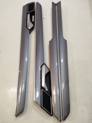 Накладки дверь vw passat b8 карбон , ambiente , комплект ! фото №1