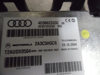 Audi a8 d3 модуль телефону 4e0862333c фото №1
