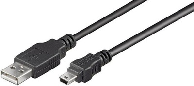 KABEL PRZEWÓD USB MICROCONNECT USB A - MINI USB B 5P 10M M-M