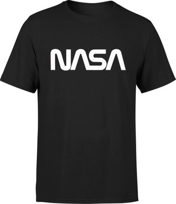 MĘSKI T-SHIRT NASA ROZMIAR L BAWEŁNIANY KOSZULKA MĘSKA