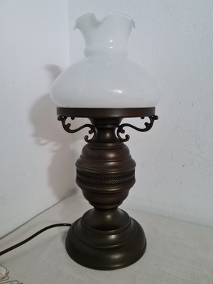 Stylowa lampka lampa gabinetowa, stołowa