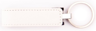 Skórzany Pendrive Brelok Biały 16 GB 3.0 usb data