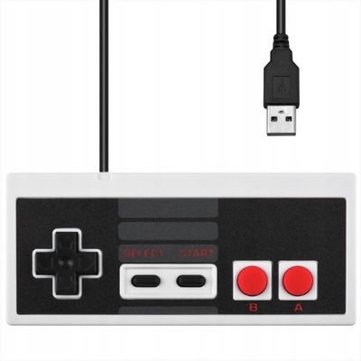 IRIS Pad gamepad kontroler USB retro do komputera PC do gier emulatorów NES