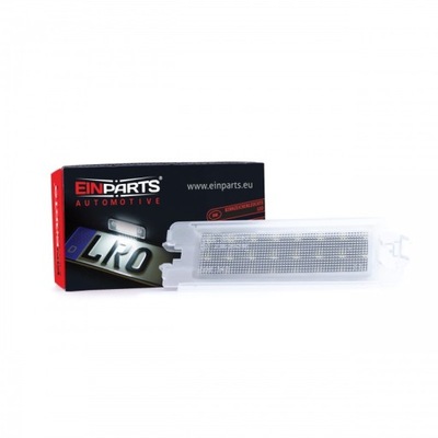 Лампа підсвітка номерного знака led dacia renault фото №1