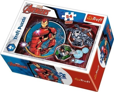 PUZZLE 54 MINI BOHATEROWIE THE AVENGERS 3 TREFL