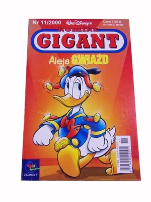 KOMIKS GIGANT 11/2000 ALEJA GWIAZD