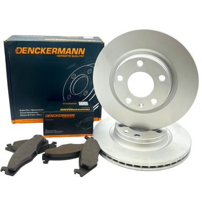 DISCOS ZAPATAS PARTE DELANTERA DENCKERMANN SEAT IBIZA II  