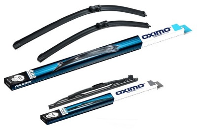 SET WIPER BLADES OXIMO DO VOLVO V60 2010 - 2016 FRONT + REAR  