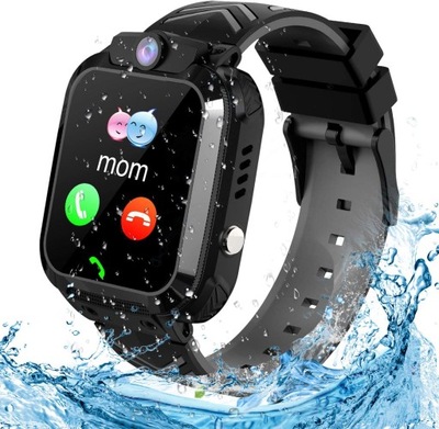 Smartwatch dla dzieci TLLAYGM czarny