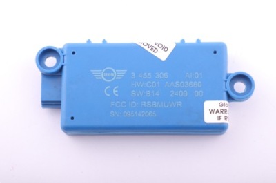 Mini cabrio r57 модуль блок керування сигналізація dwa 3455306 фото №1