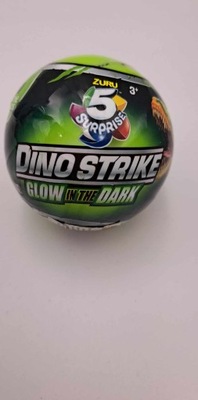 Niespodzianek 5! Dino Strike świecące w ciemności