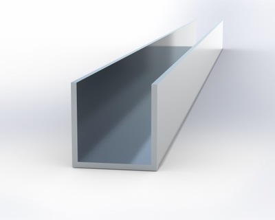 Ceownik aluminiowy 10x10x1,5 100cm
