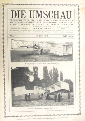 DIE UMSCHAU 1908 Nr 24 – LOTNICTWO