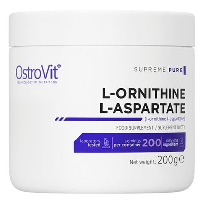 OstroVit L-asparaginian L-ornityny 200 g WĄTROBA