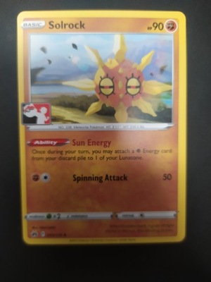 Solrock PROMO Z TURNIEJU PRIZE PACK POKEMON TCG