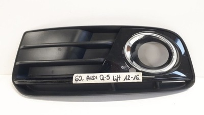 Audi q5 2012-2016 lift решітка бампера ліва перед фото №1