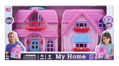 DOMEK DLA LALEK Z AKCESORIAMI MEGA CREATIVE 442905