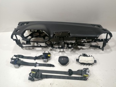 Hyundai i30 3 iii приборная панель консоль подушка безопасности подушки безопасности ремни оригинал демонтаж фото №1