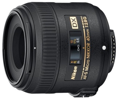 Obiektyw Nikon Nikkor 40 mm f/2.8 G Micro