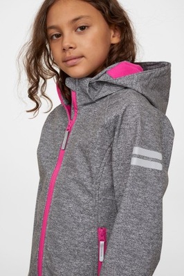 H&M super KURTKA soft shell r. 158 GRAY