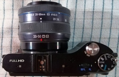 samsung NX200 + obiektyw 20-50mm