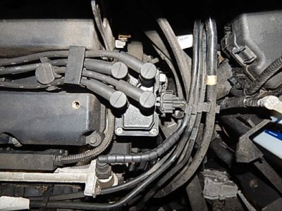 Котушка запалювання дроти mazda 2 dy 1.4 b 03-07 фото №1