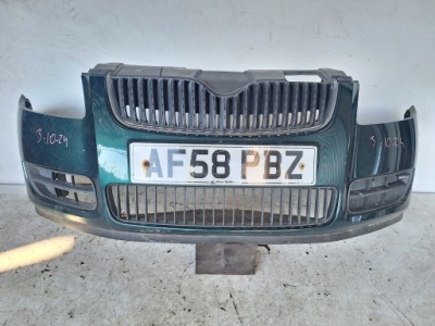 Skoda fabia ii 06-10 бампер roomster фото №1