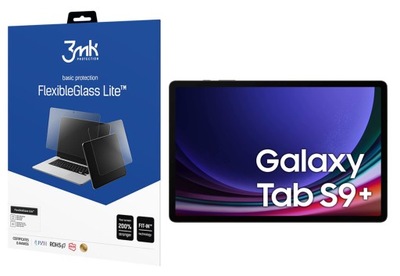 Flexibleglass Lite 3MK do Samsung Galaxy Tab S9+