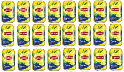 24x330ml LIPTON Ice Tea Lemon herbata ZGRZEWKA