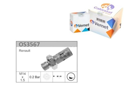 SENSOR DE PRESIÓN ACEITES DACIA SOLENZA NISSAN ALMERA II INTERSTAR  