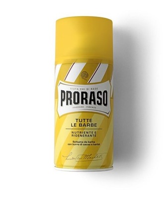 PRORASO pianka do golenia odżywczo regenerująca