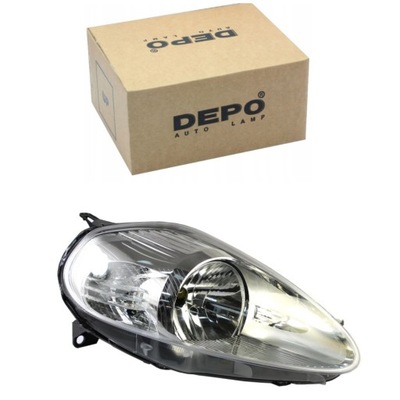 Фара лампа правая do abarth grande punto fiat punto grande punto фото №1