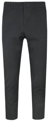 Grafitowe spodnie, chinosy: QUICKSIDE 36/32