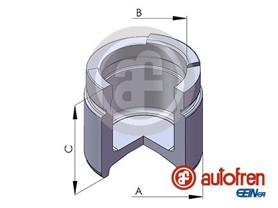 PISTÓN DE FRENADO OPEL PARTE DELANTERA ASTRA/VECTRA 94-98 D02571  