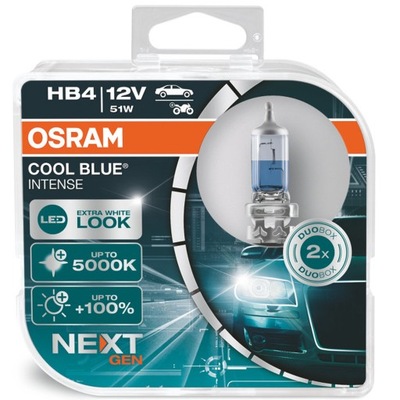 OSRAM COOL BLUE INTENSE NEXTGEN HB4 НОВЫЙ GENERACJA