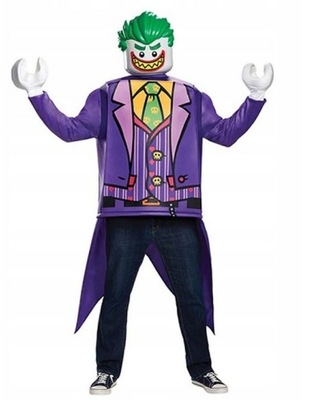 Strój Lego Joker Batman Movie Kostium Dorosłych