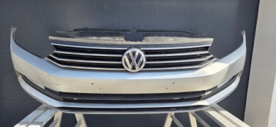Бампер передний решётка  vw passat b8 фото №1